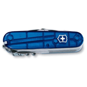 SWISS CHAMP AZUL TRANSPARENTE, 33 USOS