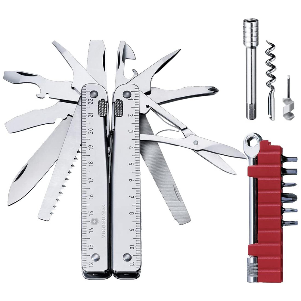 SWISSTOOL SPIRIT PLUS RATCHET, FUNDA NYL